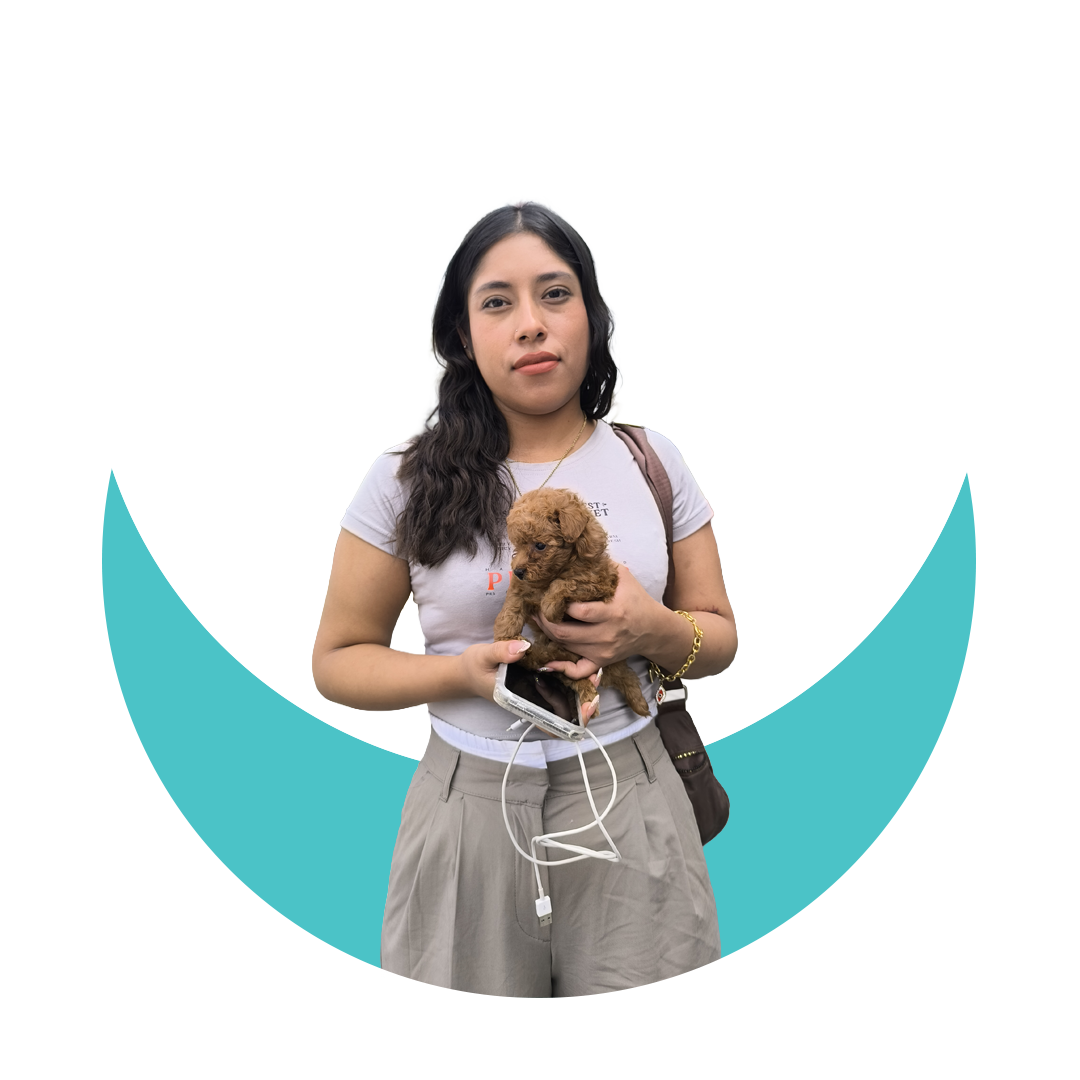 Familia Real Friend con su cachorro